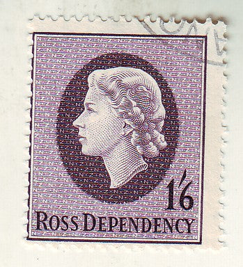 Ross Dependency - Pictorial 1/6d 1957