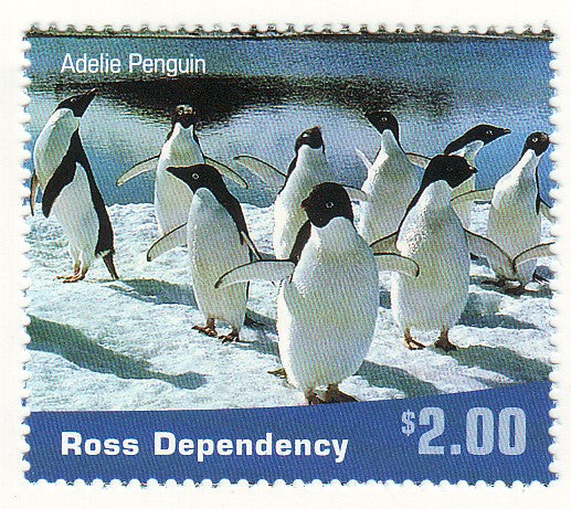 Ross Dependency - Penguins $2.00 2001(M)