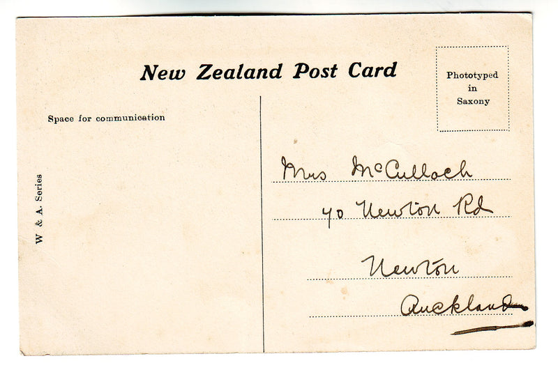 Postcard - Auckland Harbour & Rangitoto
