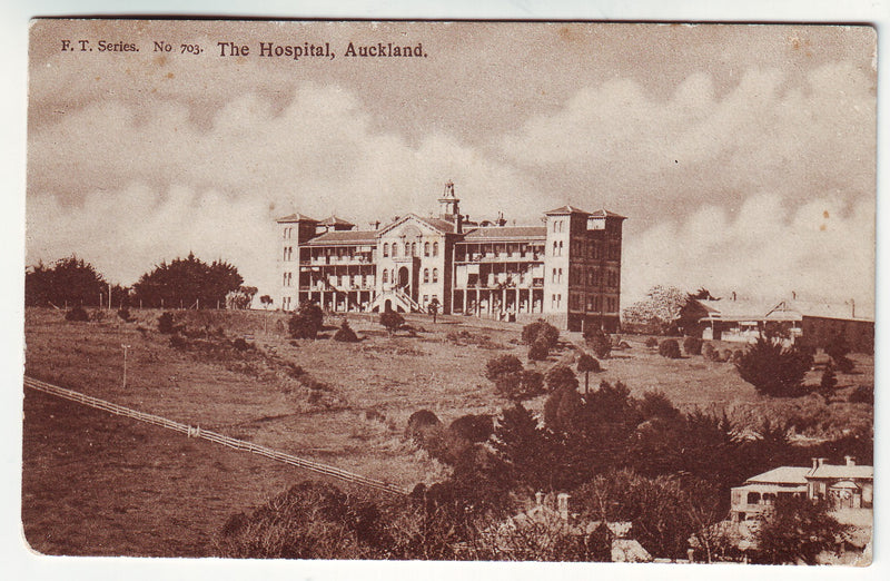 Postcard - The Hospital, Auckland
