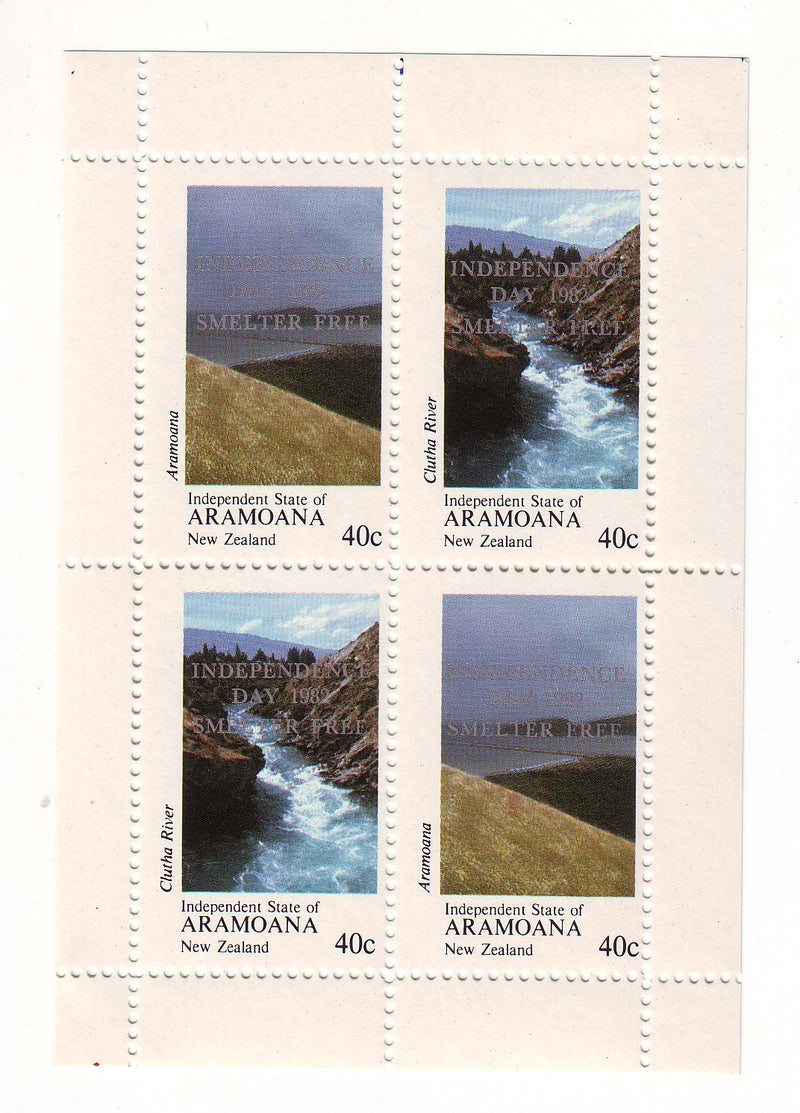 New Zealand - Aramoana, Clutha m/s with o/p 1982(M)