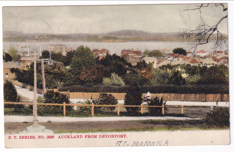 Postcard - Auckland from Devonport