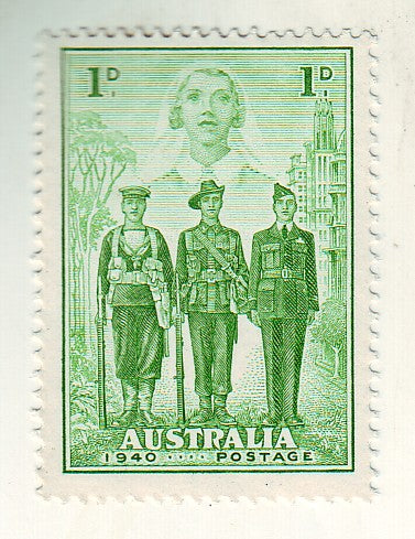 Australia - Australian Imperial Forces 1d 1940(M)