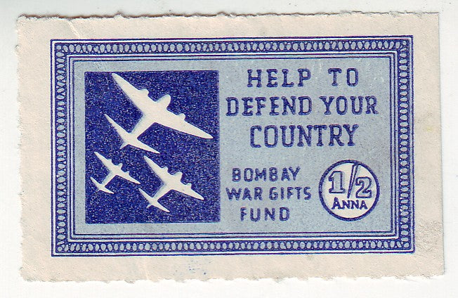 India - WW2 Bombay War Gifts Fund(Country)