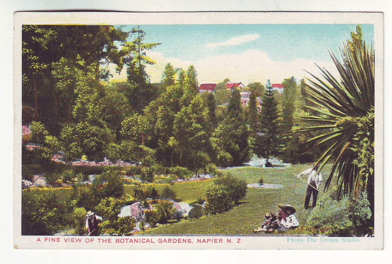 Postcard - Botanical Gardens Napier