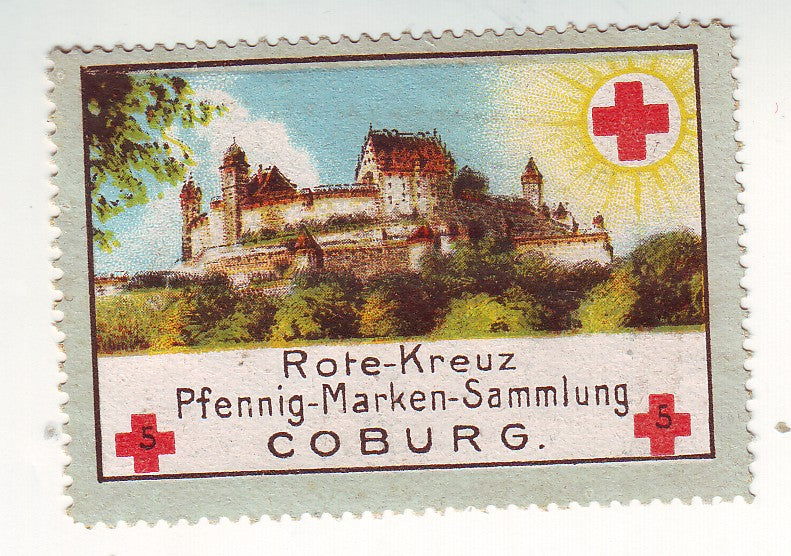 Germany - Red Cross, Coburg 1915(9.b)