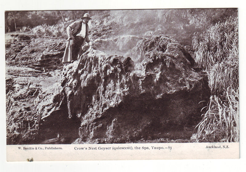 Postcard - Crow's Nest Geyser