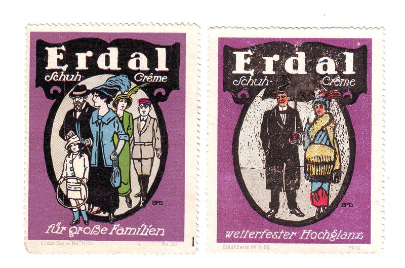 Germany - Erdal Shoe Cream pair