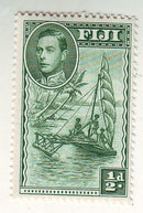 Fiji - Pictorial ½d 1941(M)