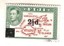Fiji - Pictorial 2½d o/p 1941