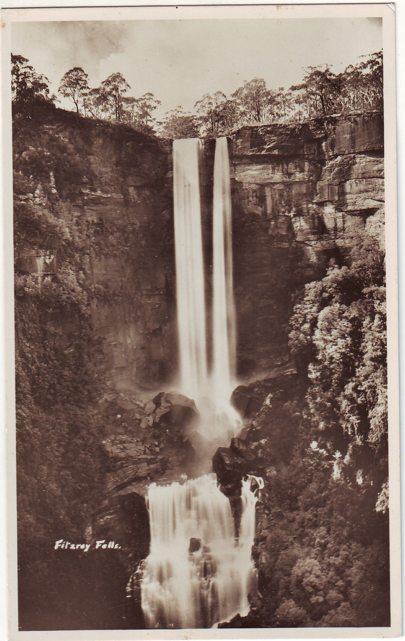 Australia - Postcard, Fitzroy Falls