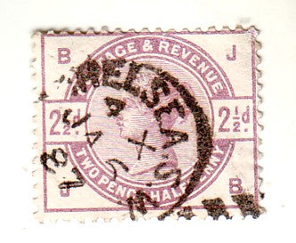 Great Britain - Queen Victoria 2½d 1883