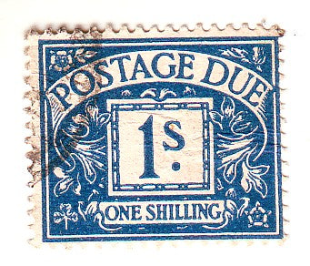 Great Britain - Postage Due 1/- 1937