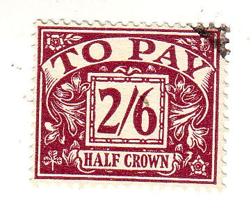 Great Britain - Postage Due 2/6 1938