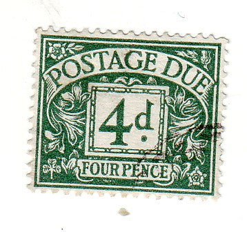 Great Britain - Postage Due 4d 1924
