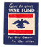 U. S. A. - WW2 'Give to your War Fund' label