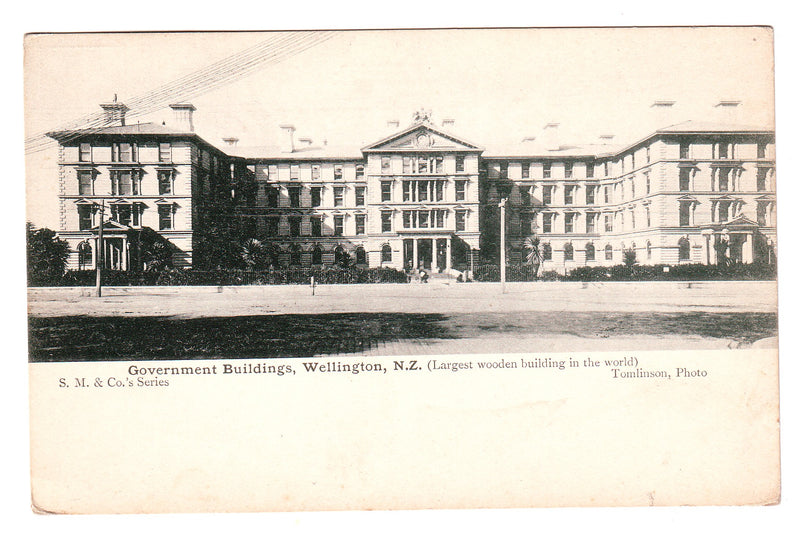 Postcard - Government Buildings, Wellington