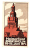 Germany - Heimatfest label 1914