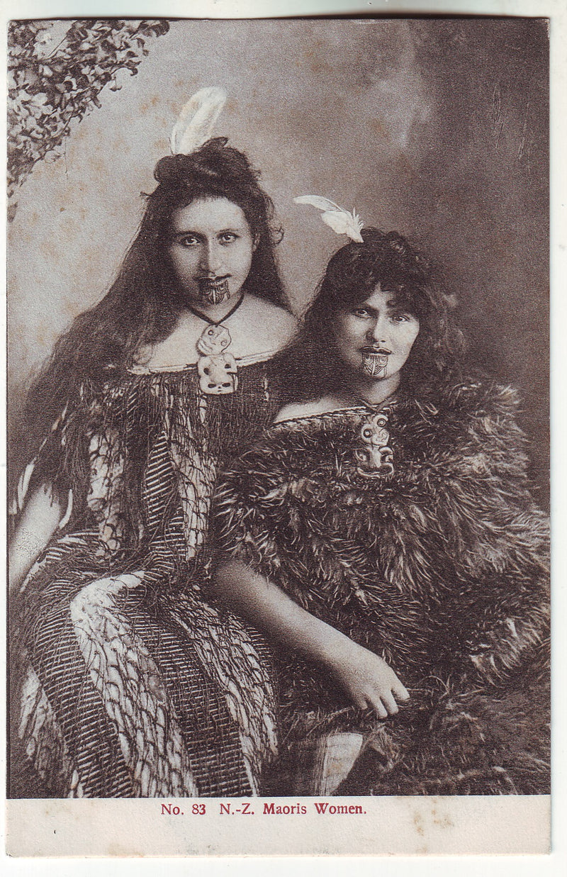 Postcard - N.-Z. Maoris Women