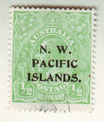 New Guinea - N.W. Pacific Islands o/p ½d 1915