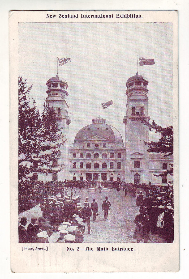 Postcard - NZ International Exhibition