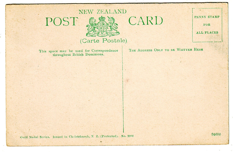 Postcard - Oak Avenue, Christchurch