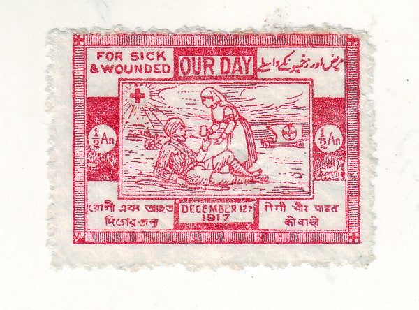 India - Red Cross, ½a Our Day