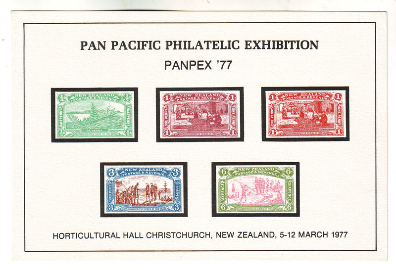 New Zealand - PANPEX '77 card