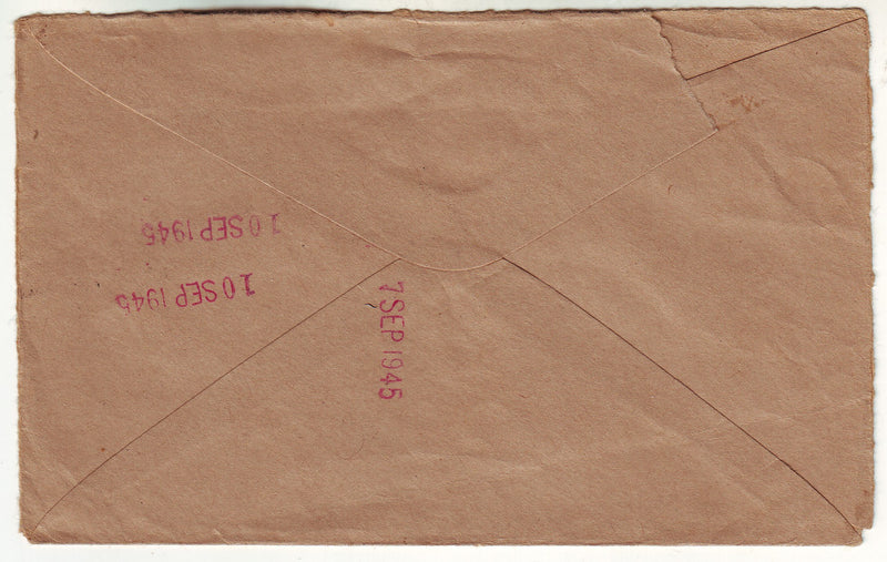 Australia - Cover, R.A.A.F.Censor passed 1945