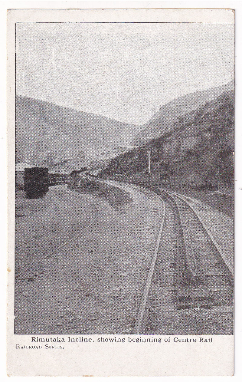 Postcard - Railway, Rimutaka Incline, showing..........
