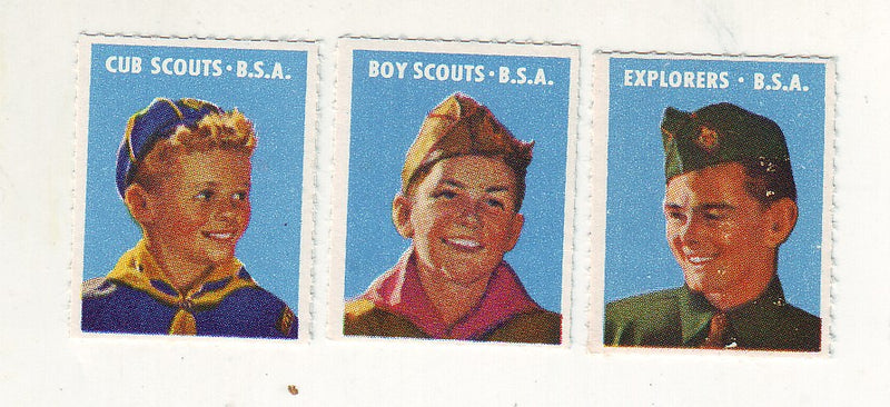 U. S. A. - Scouting, B.S.A. trio