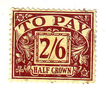 Great Britain - Postage Due 2/6 1954