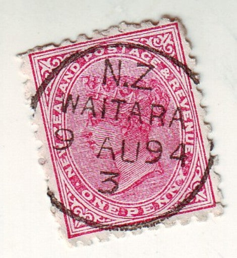 Postmark - Waitara (New Plymouth) A class