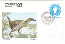 Postcard - STAMPEX 87 40c Weka
