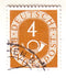 West Germany - Numeral and Posthorn 4pf 1951