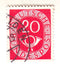 West Germany - Numeral and Posthorn 20pf 1951