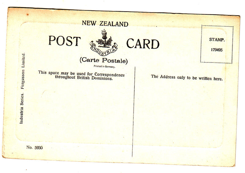 Postcard - Wellington from Kelburne