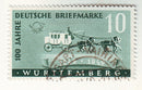 French Zone-Württemberg - German Stamp Centenary 10pf 1949